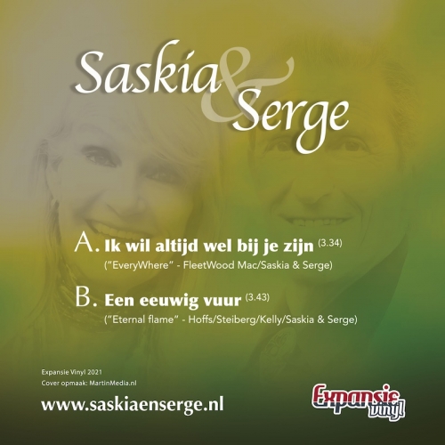 9.039 - Saskia en Serge - Ik wil altijd wel bij je zijn / Een eeuwig vuur (Back)
