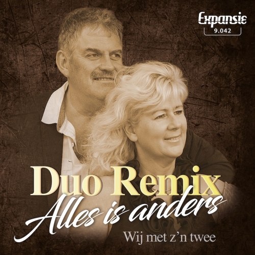 9.042 - Duo Remix - Alles is anders / Wij met z.n twee (Front)