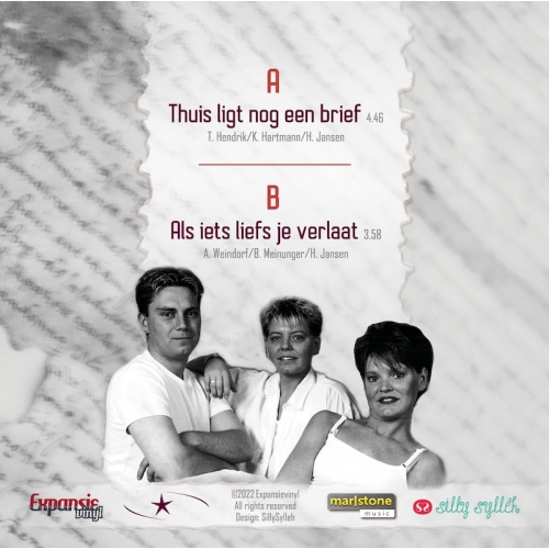 9.051 - The Moonlights - Thuis ligt nog een brief / Als iets lieffs je verlaat (Back)