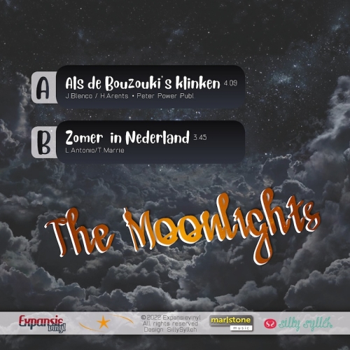 9.055 - The Moonlights - Als de bouzouki.s klinken /  Zomer in Nederland (Back)