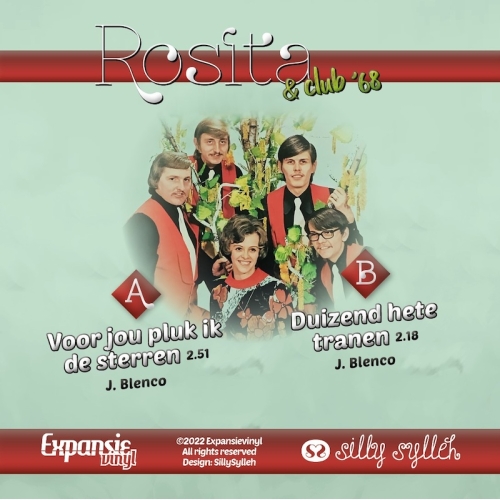 9.063 - Rosita club 68 - Voor jou pluk ik de sterren / Duizend hete tranen (Back)
