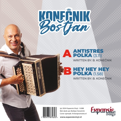 9.088 - Boštjan Konecnik – Antistres Polka - Hey Hey Hey Polka (Back)