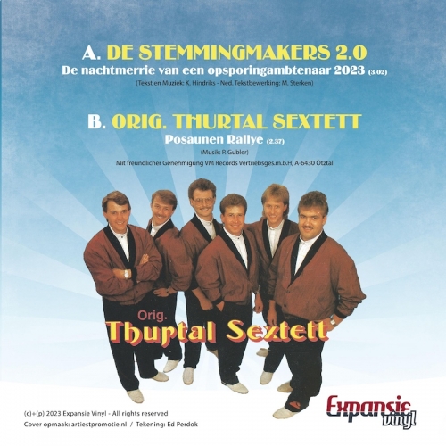 9.079 - Martin Sterken / Thurtal Sextett - Nachtmerrie van een opsporingamtenaar 2.0 / Posaunen Rallye (Back)