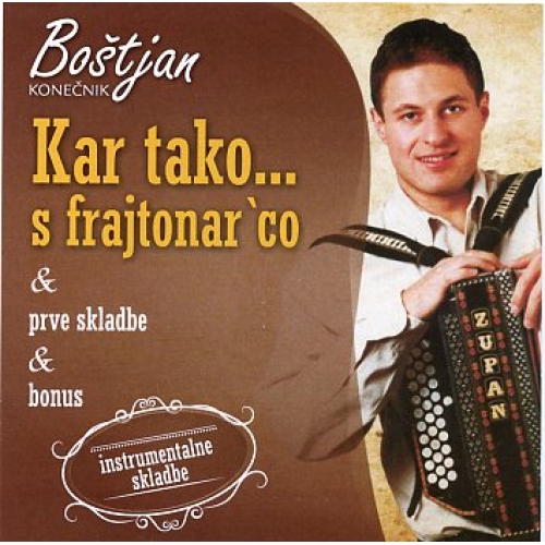 bko cd 002 - Boštjan Konecnik – Einfach So Mit Der Steirischen Harmonika (Front)
