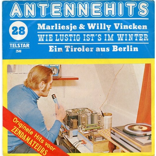 TS 2548 TF - Marliesje & Willy Vincken – Wie Lustig Ist's Im Winter / Ein Tiroler Aus Berlin (Front)