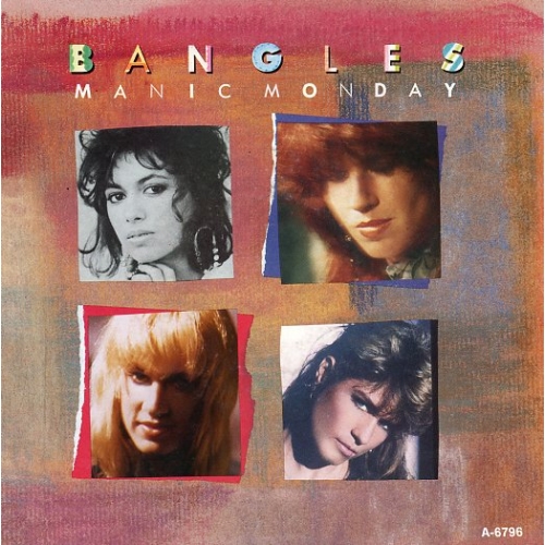 CBSA 6796 - Bangles – Manic Monday / In A Different Light (Front)