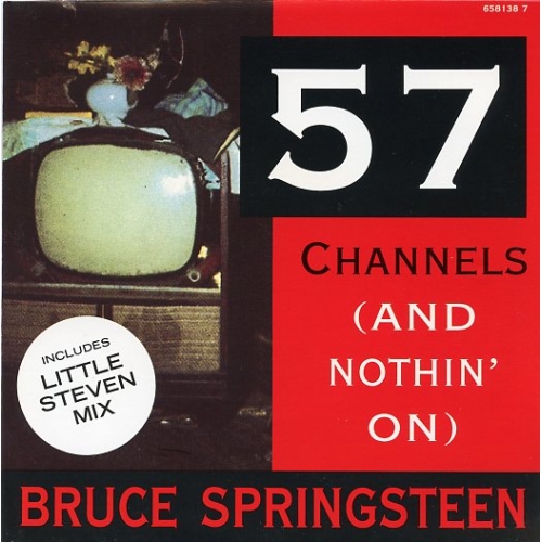 Columbia – 658138 7 - Bruce Springsteen – 57 Channels (And Nothin' On)  (Front)