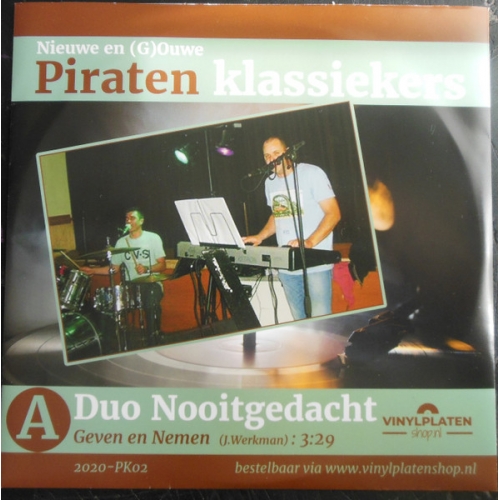 Vinylplatenshop – 2020-PK02 - Duo Nooitgedacht, Jacob & Jogchum – Geven En Nemen / De Nacht De Zee De Sterren En Jij (Front)