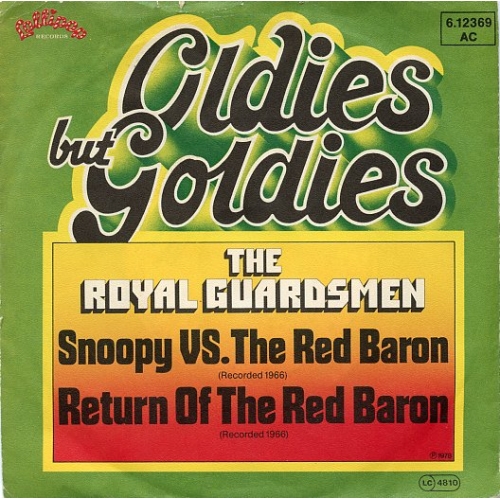 Lollipop Records – 6 .12369 - The Royal Guardsmen – Snoopy vs. The Red Baron / Return Of The Red Baron (Front)