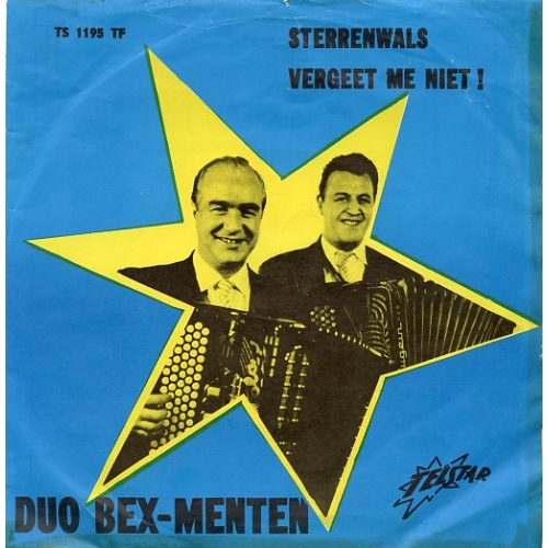 TS 1195 TF - Duo Bex-Menten – Sterrenwals / Vergeet Me Niet ! (Front)