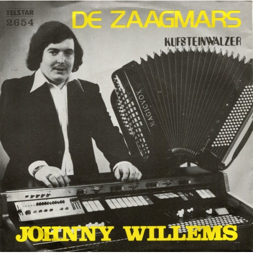 Telstar – 2654 - Johnny Willems – De Zaagmars / Kufsteinwalzer (Front)