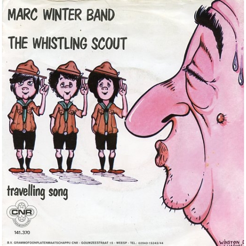 CNR - 141.370 - Marc Winter Band – The Whistling Scout / Travelling Song (Front)