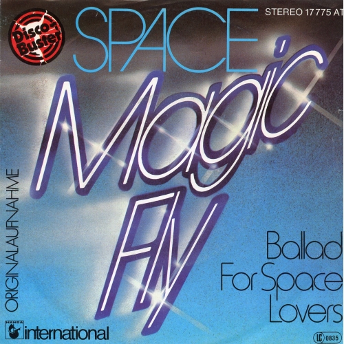 Hansa – 17 775 AT - Space – Magic Fly / Ballad For Space Lovers (Front)