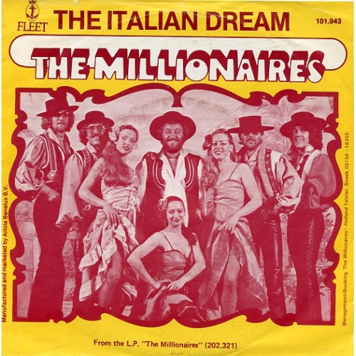 Fleet – 101.943 - The Millionaires – The Italian Dream / Jet (Instrumental) (Front)