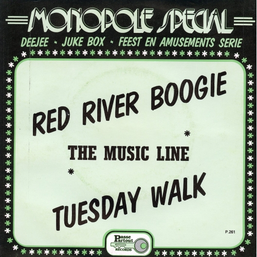 Passe-Partout – P.261 - The Music Line – Red River Boogie / Tuesday Walk (Front)