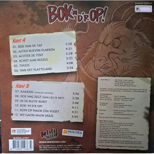  V6499 - Mooi Wark - Bok 'M D`r Op - LP (Back)