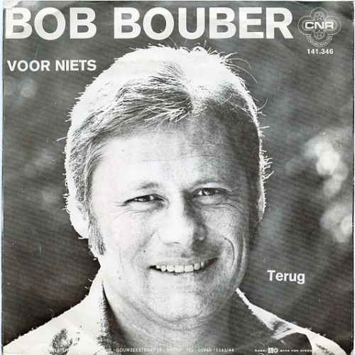  CNR - 141.346  -  Bob Bouber - Voor Niets / Terug (Instrumentaal) (Front)