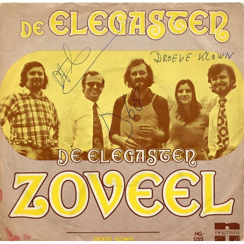 Negram – NG 655 - De Elegasten – Zoveel / Droeve klown (Front)