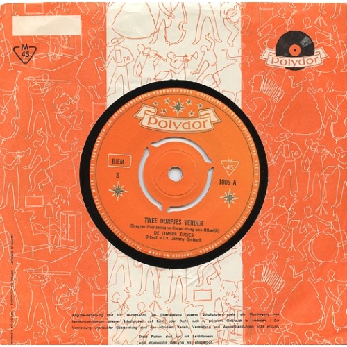 Polydor – 1005 - De Limbra Zusjes - Twee Dorpjes Verder / Kom Terug M'n Jongen (Front)