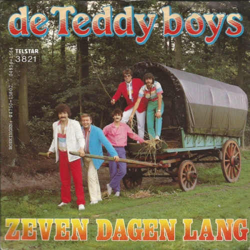 Telstar – 3821 - De Teddy Boys - zeven dagen Lang / Little Darling (Front)