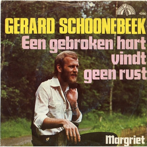 Dureco Benelux – 4380 - Gerard Schoonebeek – Een Gebroken Hart Vindt Geen Rust / Margriet (Front)