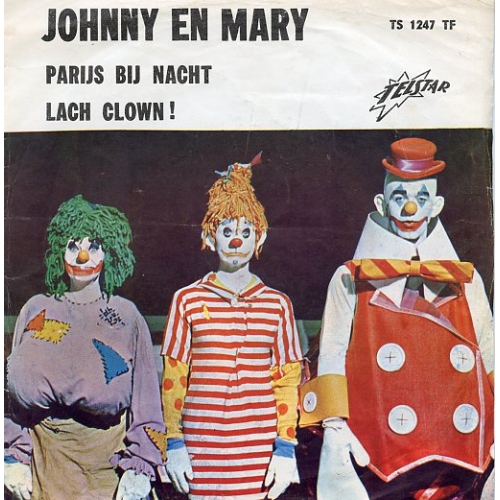 TS 1247 TF - Johnny En Mary – Parijs Bij Nacht / Lach Clown ! / Lach Clown! (Back)