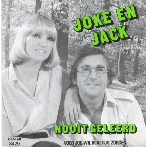 TS 3429 TF - Joke En Jack – Nooit Geleerd / Voor Jou Wil Ik Altijd Zorgen  (Front)