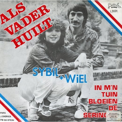 Limbo – L 5131 - Sybil + Wiel – Als Vader Huilt / In M'n Tuin Bloeien De Seringen  (Front)