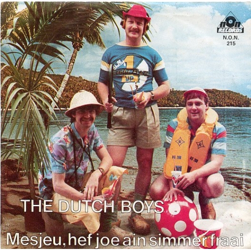N.O.N. Records – NON 215 - The Dutch Boys – Mesjeu, Hef Joe Ain Simmer Fraai / De Lederbroek (Front)