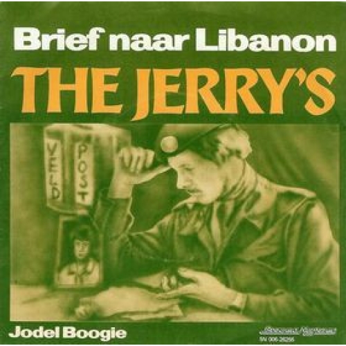 Bovema Negram – 5N 006-26255 - The Jerry's – Brief Naar Libanon / Jodel Boogie (Front)