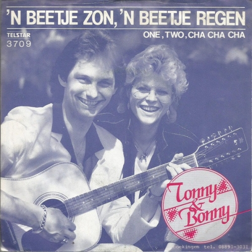 TS 3709 TF - Tonny & Bonny – 'n Beetje Zon, 'n Beetje Regen / One, Two, Cha Cha Cha (Front)