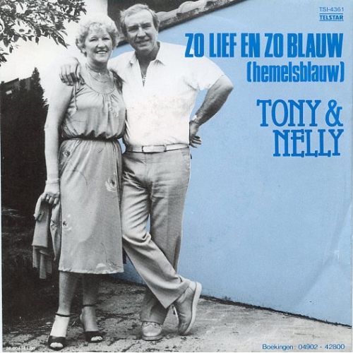 TSI 4361 - Tony & Nelly - Zo Lief En Zo Blauw (Hemelsblauw) / Vaarwel Adio (Front)