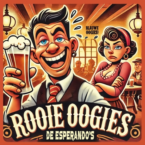 PR.VINYL.043 - De Esperando's - Rooie Oogies / Tougher Than The Rest  (Front)