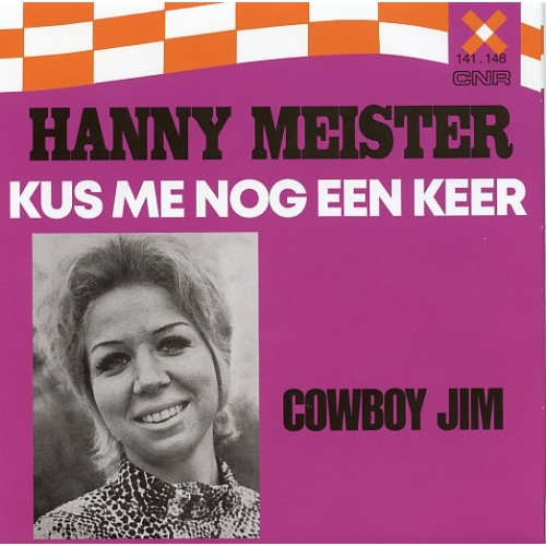 CNR – 141.148 - Hanny Meister – Kus me nog een Keer /  Cowboy Jim (Front)
