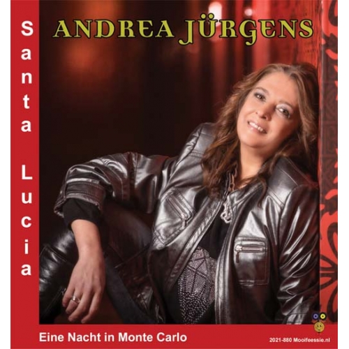 2021-880 - Andrea Jürgens – Santa Lucia / Eine Nacht In Monte Carlo (Front)