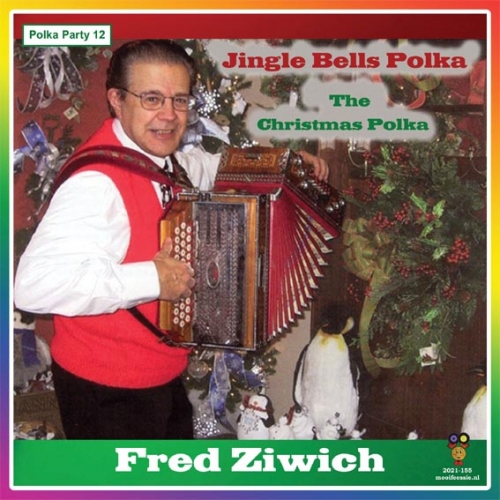 2021-155 - Fred Ziwich – Jingle Bells Polka / The Christmas Polka (Front)