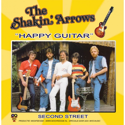 2011 - 370 - The Shakin' Arrows – Happy Guitar / Second Street (Front)