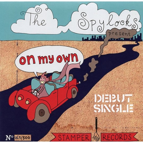 Stamper Records 001 - The Spylocks – On My Own / Sheila Baker  / Drapery Day / Ik wil niet meer (Front)