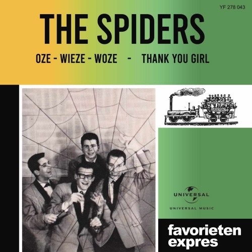  PR.VINYL.036 - The Spiders - Oze-Wieze-Wose / THank You Girl (Front)