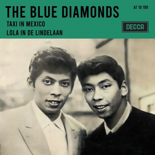 AT 10 199 - The Blue Diamonds - Taxi In Mexico / Lola In De Lindelaan (Front)