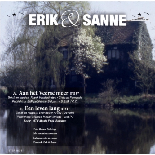 ster 2505 -   Erik & Sanne - Aan het Veerse meer  / Een leven lang (Back)