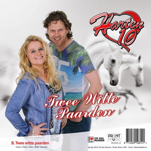  PR.VINYL.23 - Harten 10 - Bewaar Je Dromen Niet Voor Morgen/Twee Witte Paarden (Back)