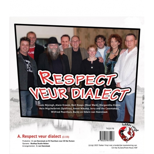 TV23170 - Respect veur dialect / Herman Lippinkhof - Respect veur dialect / Waar ik ook ben in den vreemde (Front)