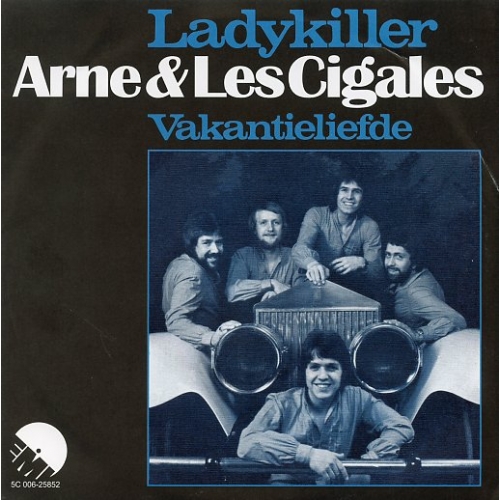 CNR – 142.009 - Arne & Les Cigales - Ladykiller / vakantieliefde (Front)